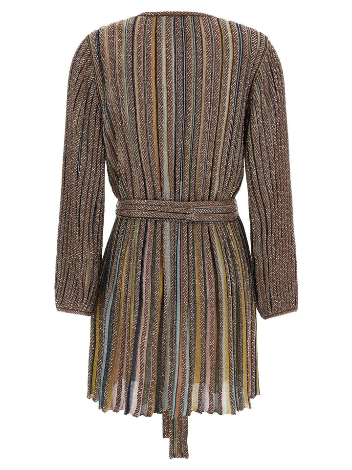 Missoni Sample Sale | Missoni Multicolor Viscose Short Dress - | Designer outlet