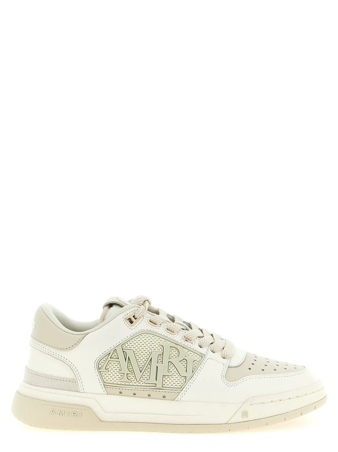 Amiri Sample Sale | Amiri White Calfskin Low Top Sneakers - | Designer outlet