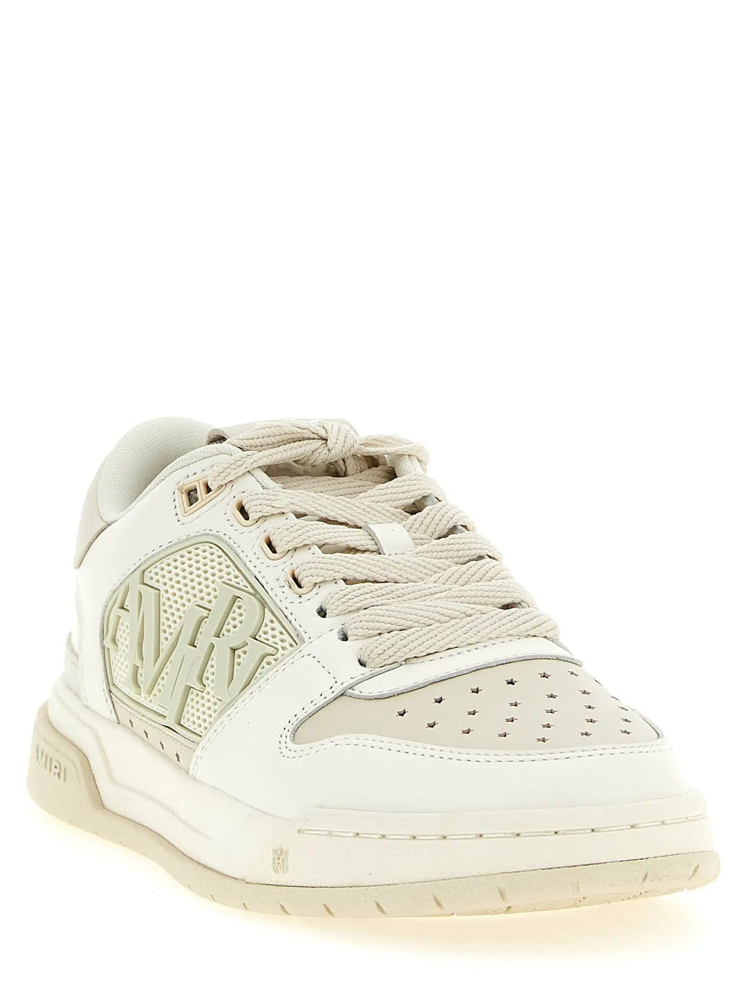 Amiri Sample Sale | Amiri White Calfskin Low Top Sneakers - | Designer outlet