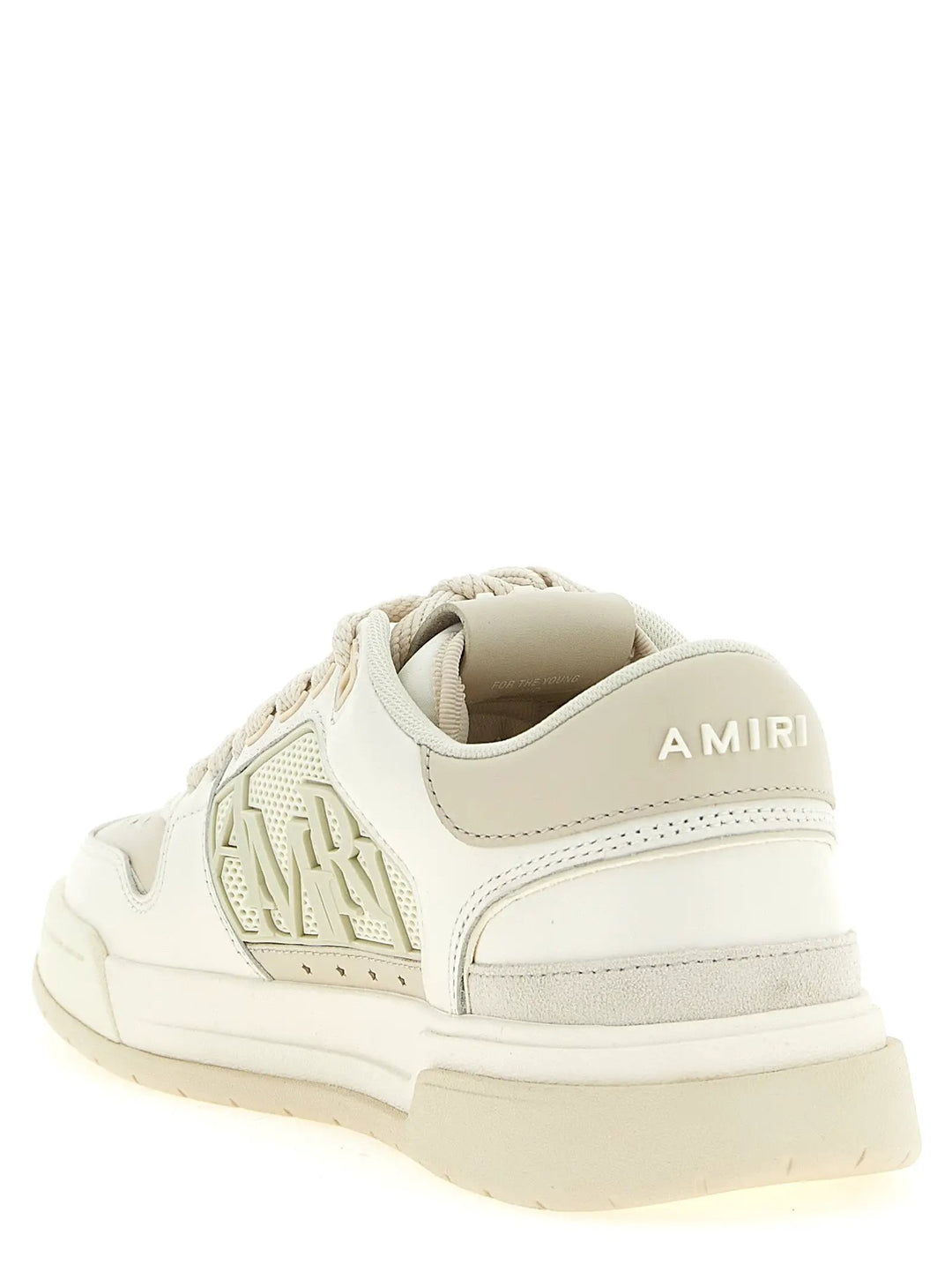 Amiri Sample Sale | Amiri White Calfskin Low Top Sneakers - | Designer outlet