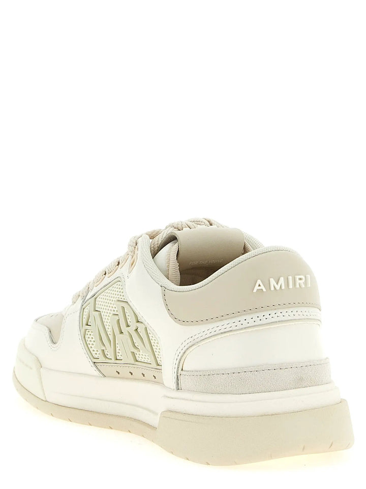 Amiri Sample Sale | Amiri White Calfskin Low Top Sneakers - | Designer outlet