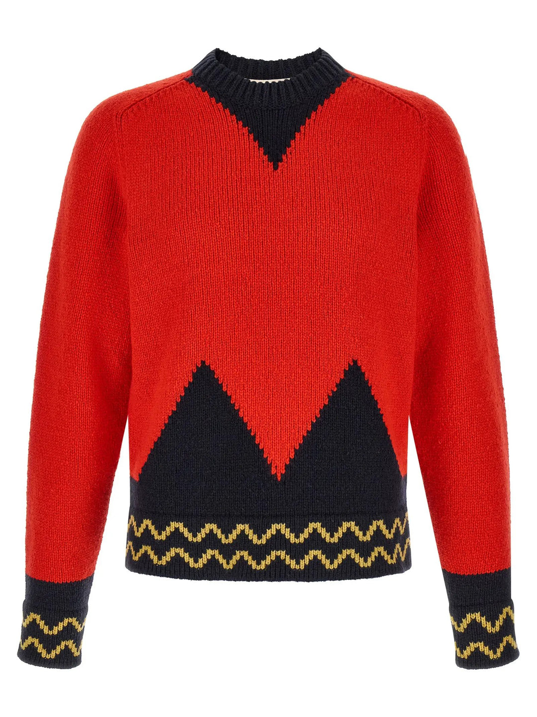 Marni Sample Sale | Marni Red Wool Cardigan - | Designer outlet