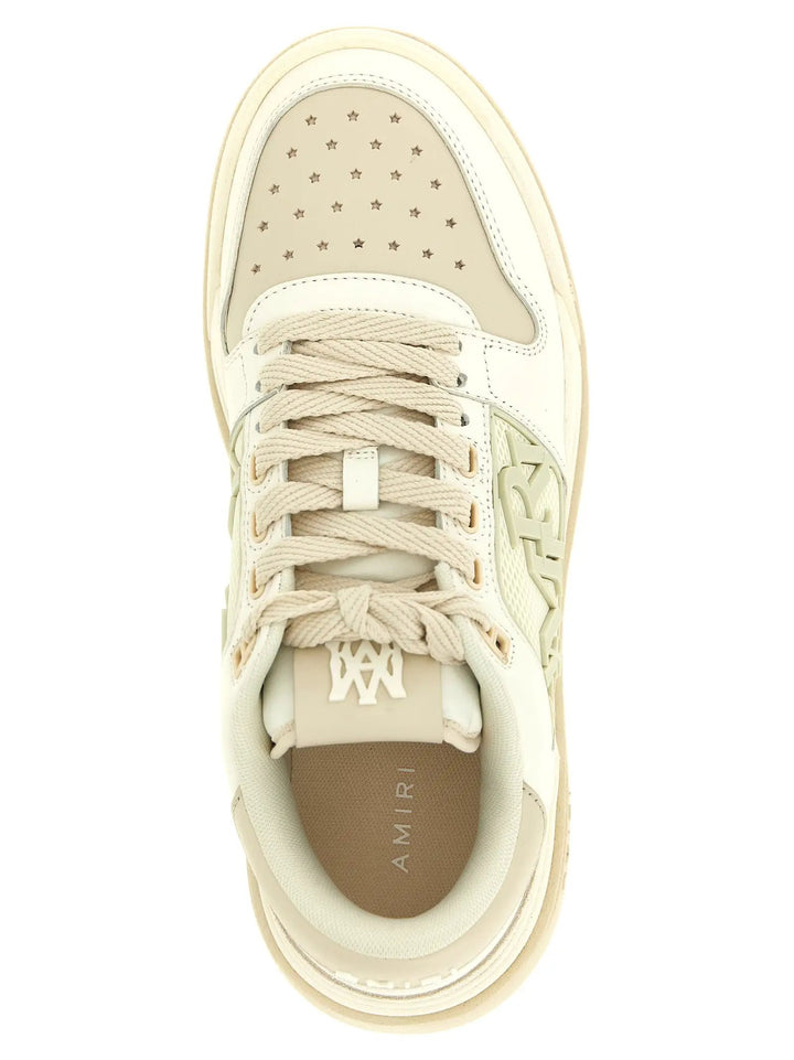 Amiri Sample Sale | Amiri White Calfskin Low Top Sneakers - | Designer outlet