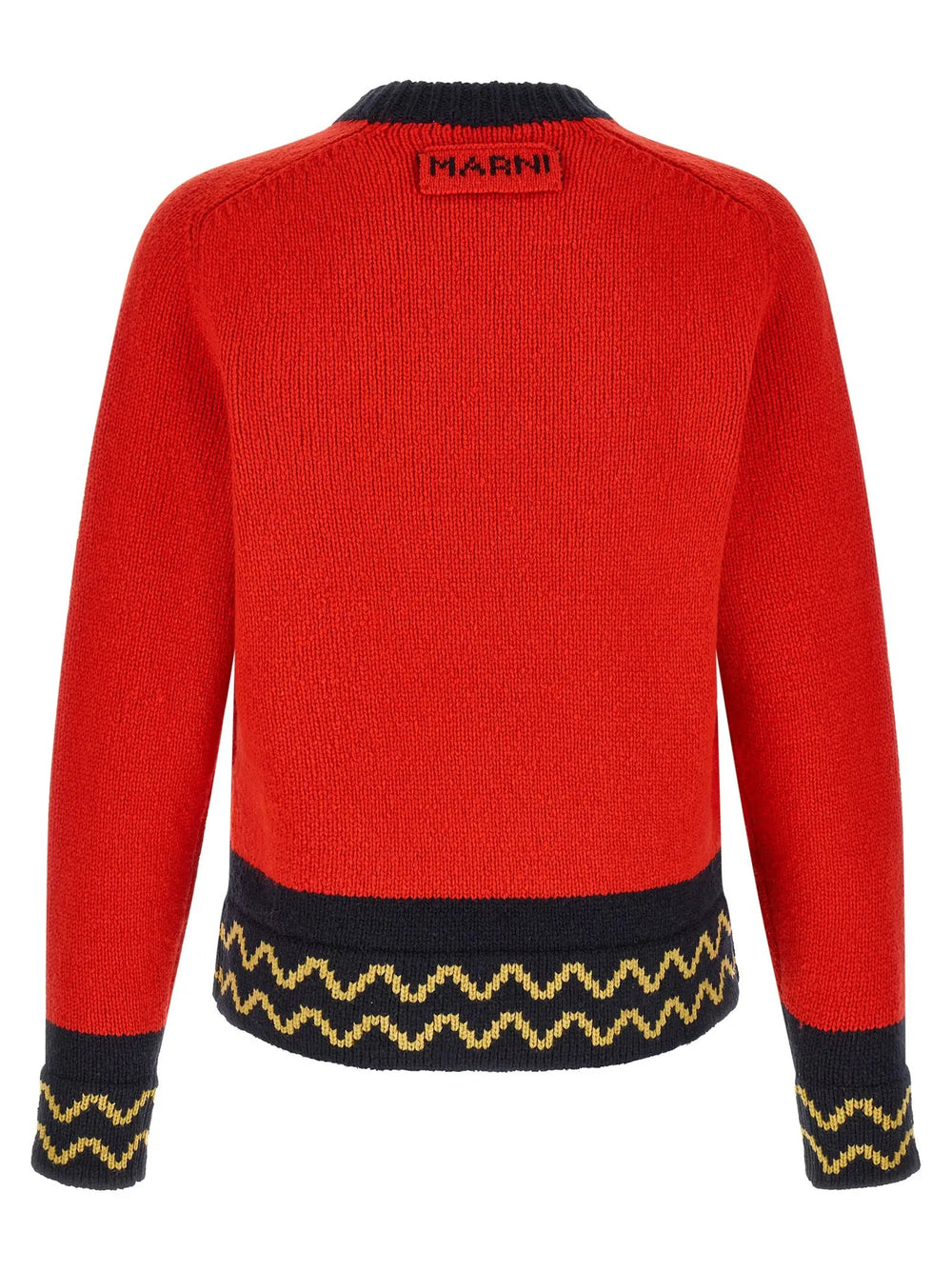 Marni Sample Sale | Marni Red Wool Cardigan - | Designer outlet