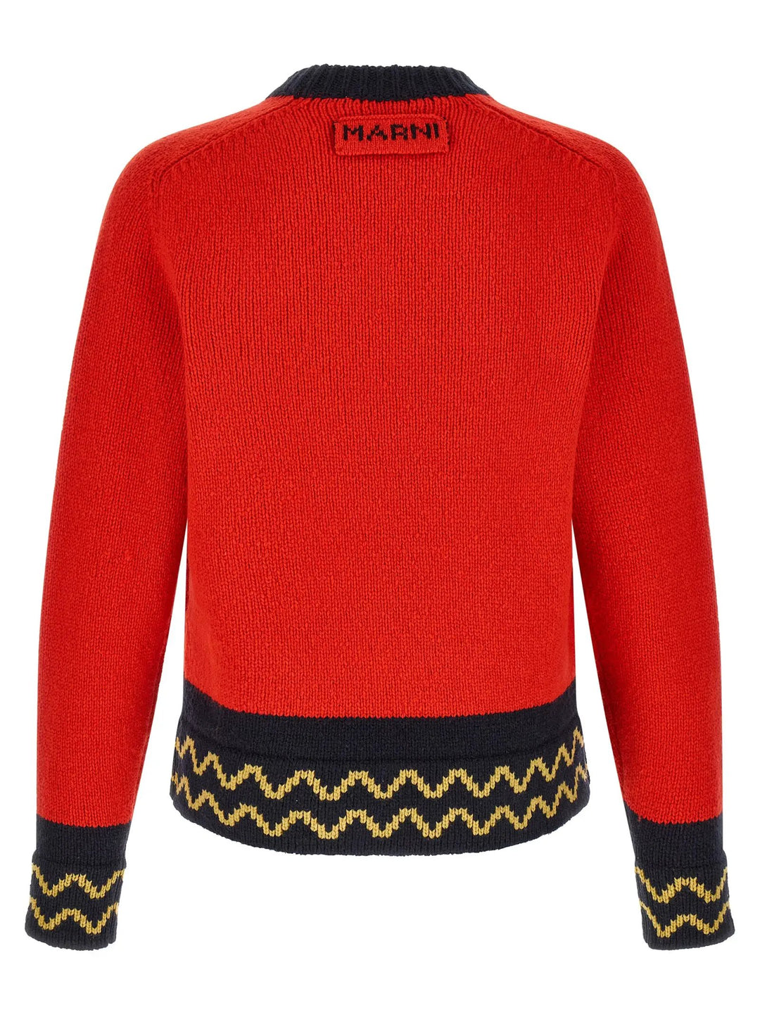 Marni Sample Sale | Marni Red Wool Cardigan - | Designer outlet