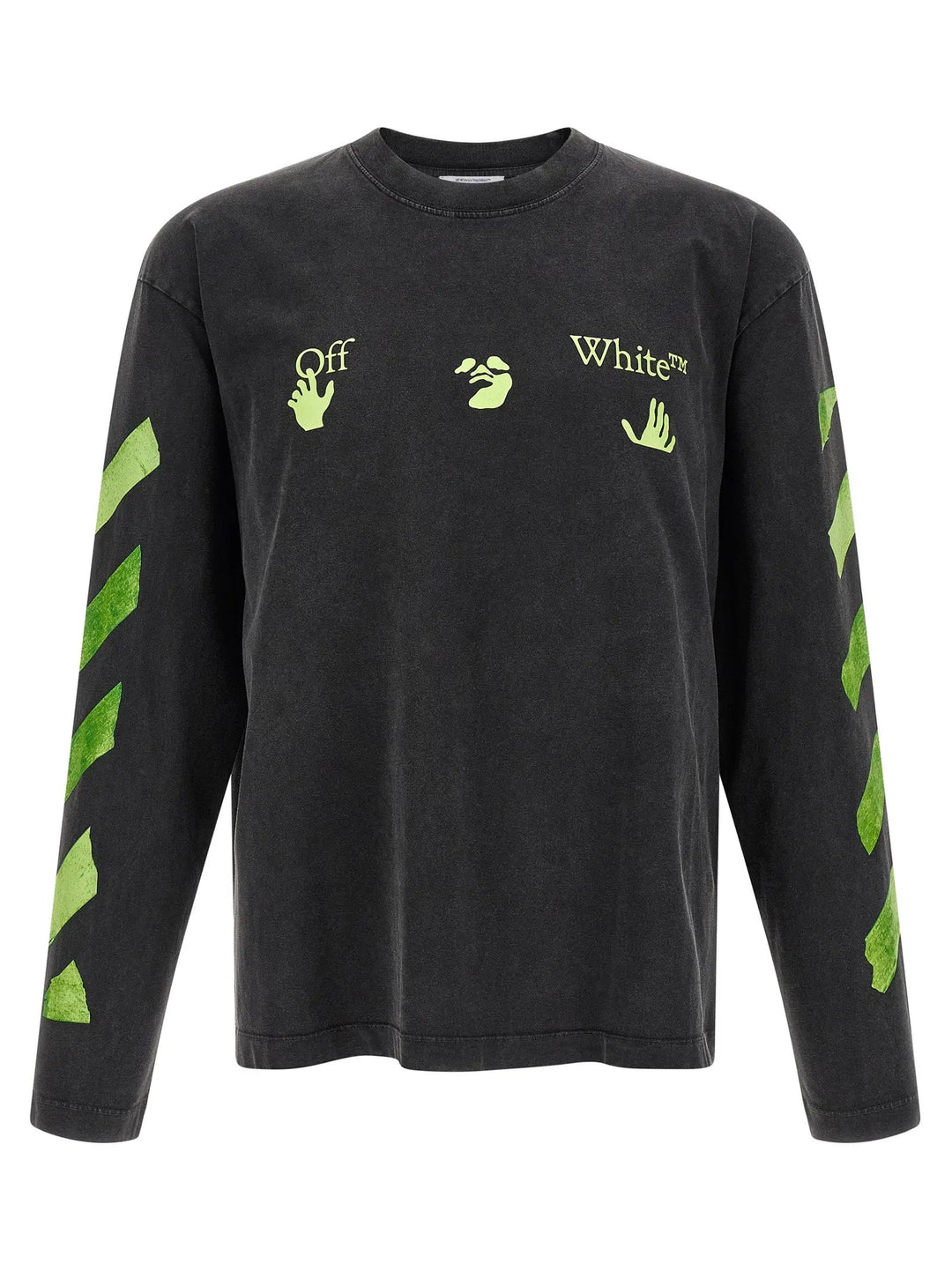 Off-White Sample Sale | Off-White Black Cotton T-Shirt - | Designer outlet