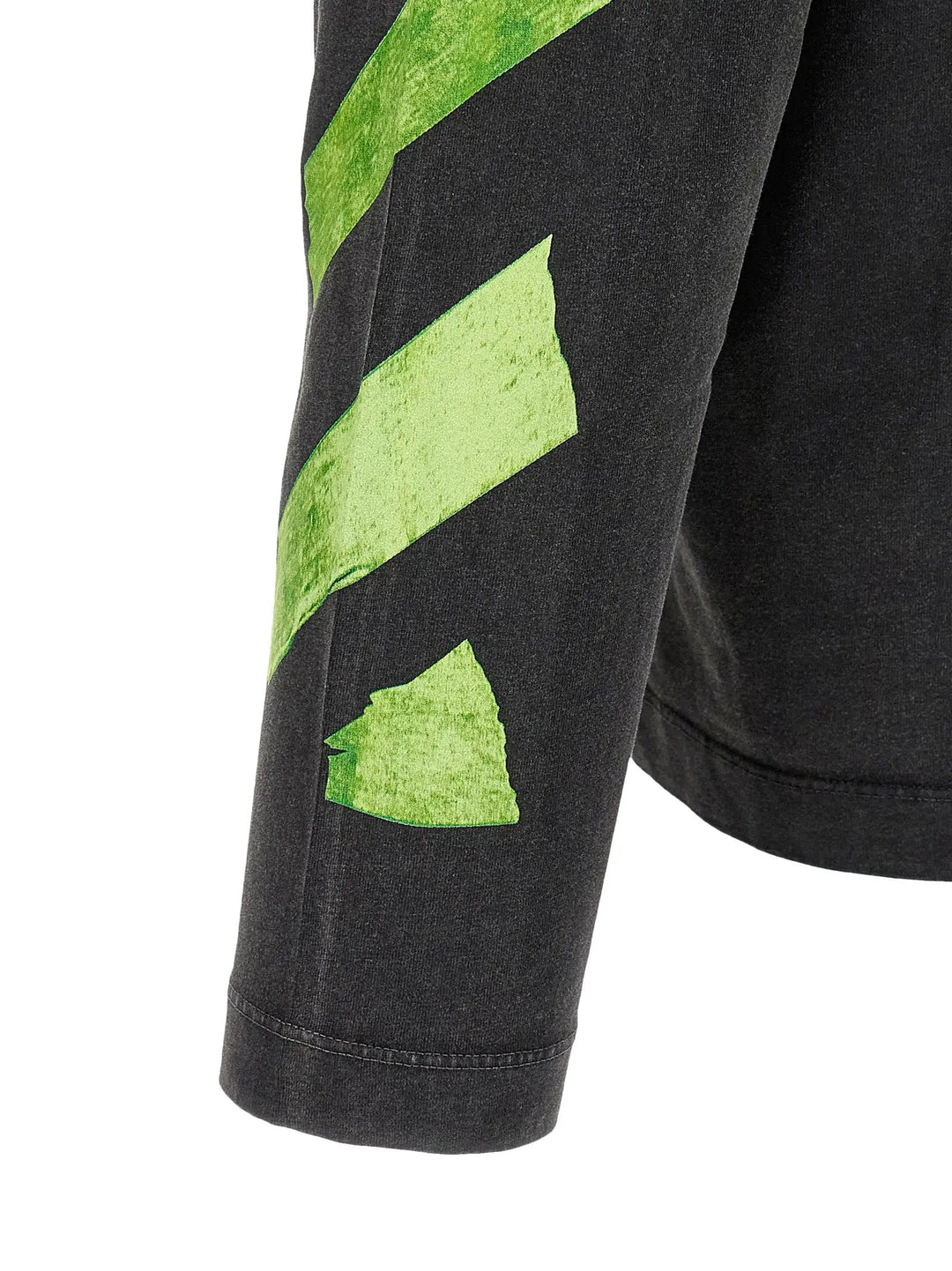 Off-White Sample Sale | Off-White Black Cotton T-Shirt - | Designer outlet