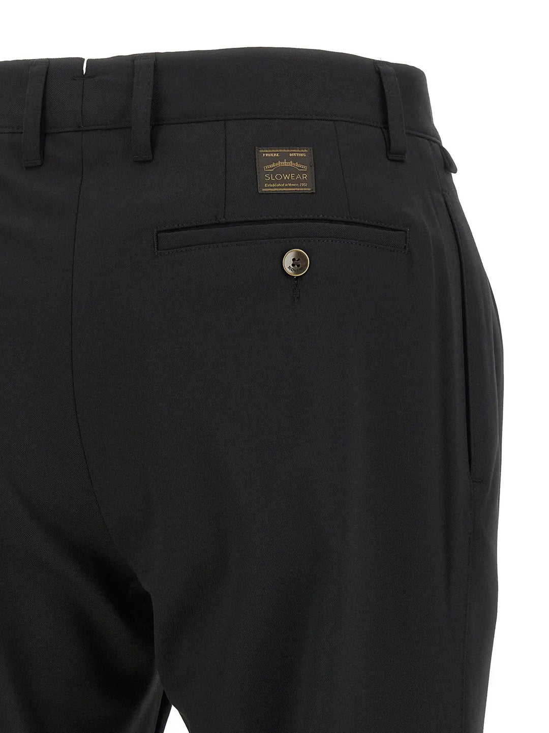 Incotex Sample Sale | Incotex Black Polyester Dress Pants - | Designer outlet