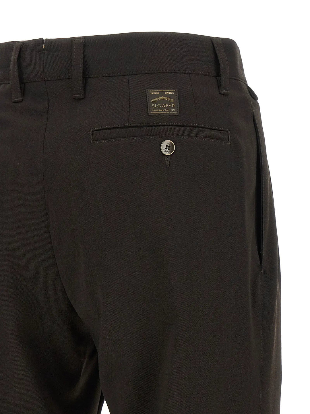 Incotex Sample Sale | Incotex Brown Polyester Dress Pants - | Designer outlet
