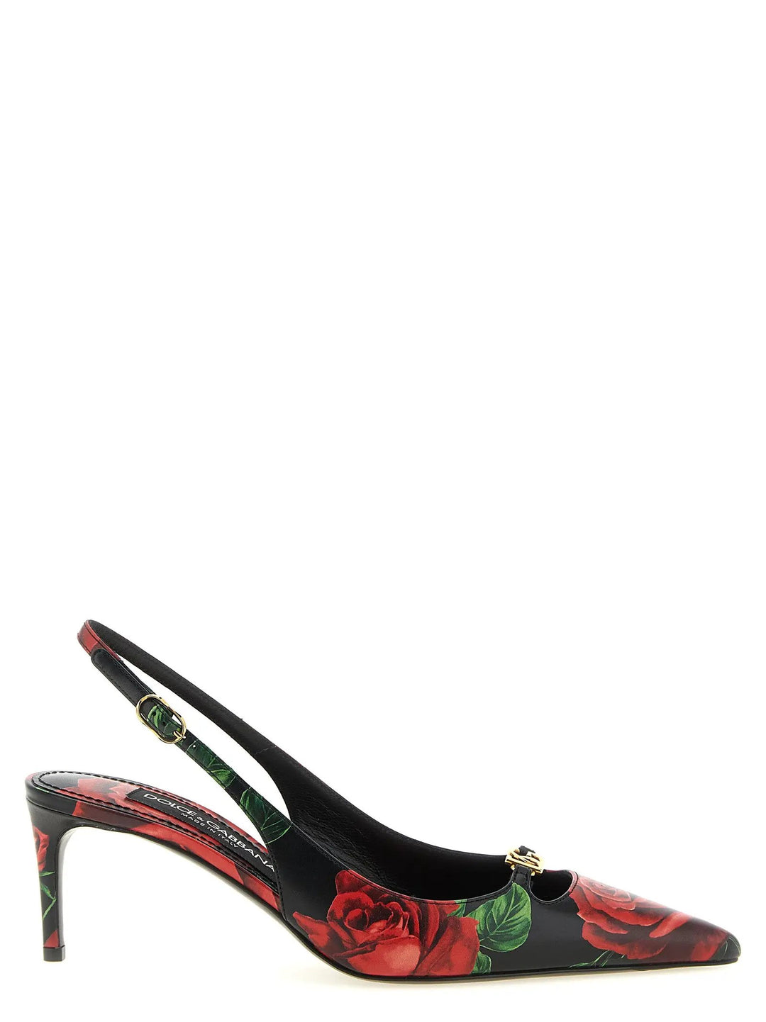 Dolce & Gabbana Sample Sale | Dolce & Gabbana Multicolor Calfskin Mid Heel Pumps - | Designer outlet