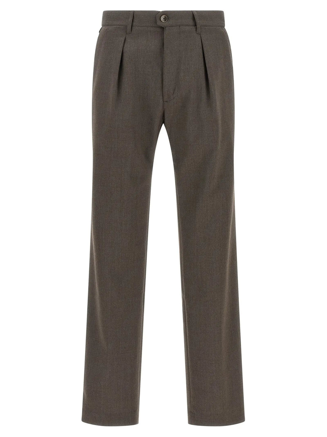 Incotex Sample Sale | Incotex Brown Polyester Dress Pants - | Designer outlet
