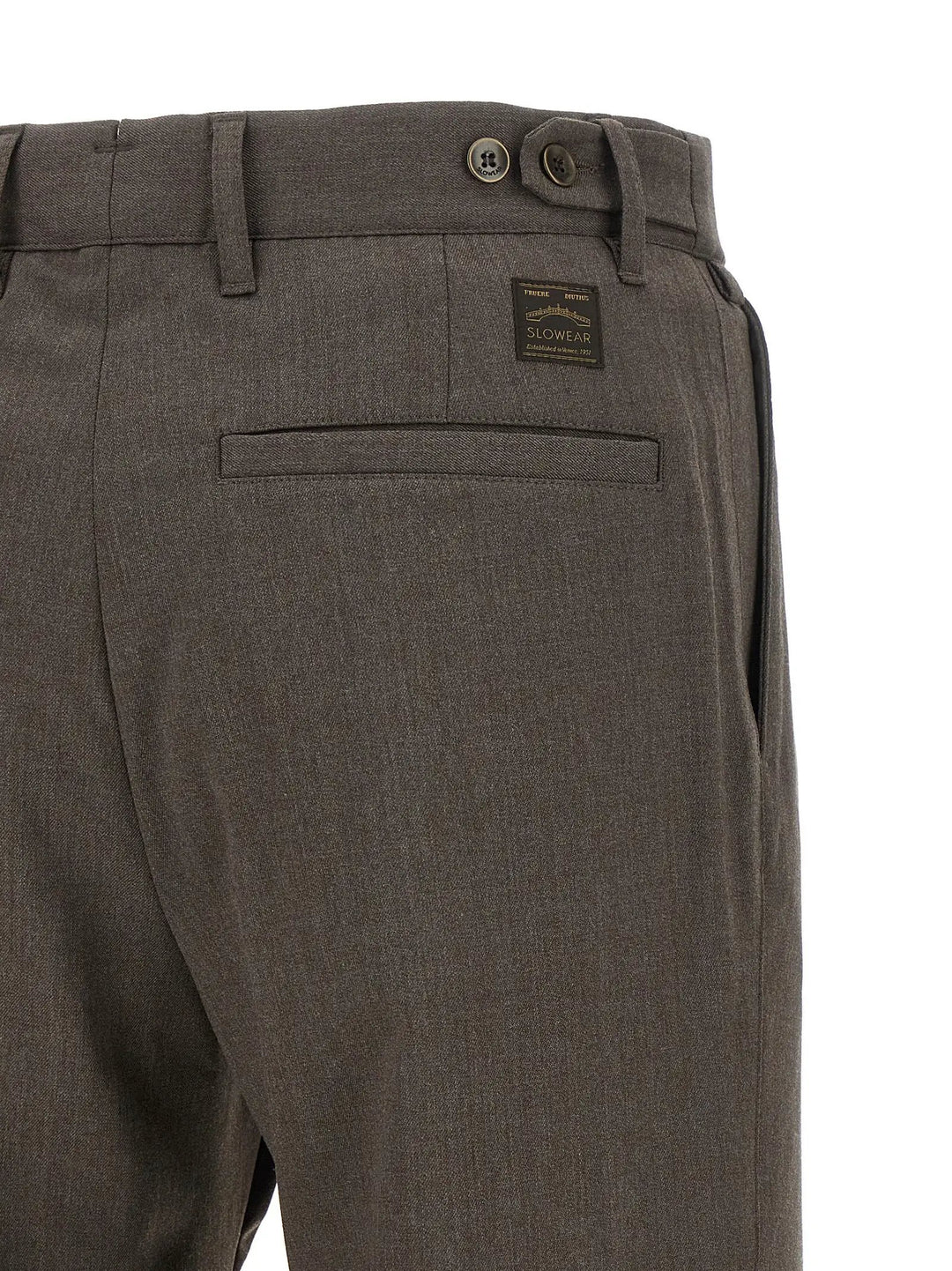 Incotex Sample Sale | Incotex Brown Polyester Dress Pants - | Designer outlet