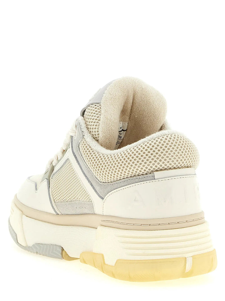 Amiri Sample Sale | Amiri White Calfskin Chunky Sneakers - | Designer outlet