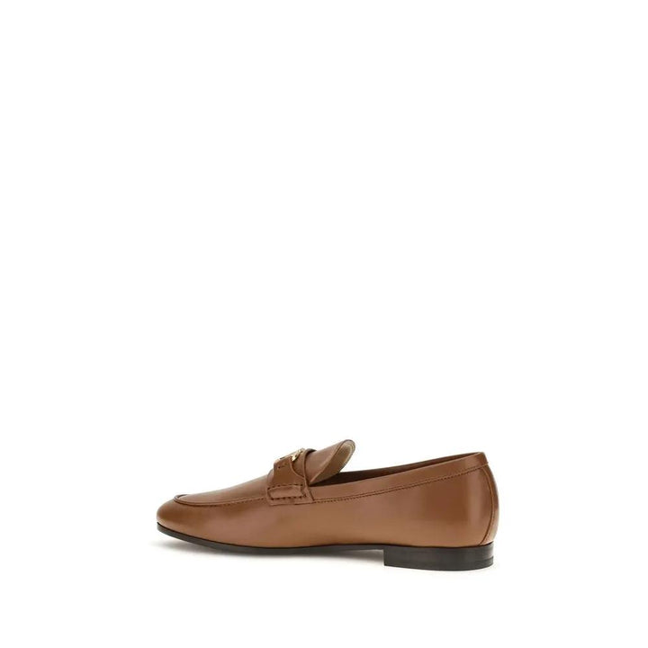 Valentino Garavani Sample Sale | Valentino Garavani Brown Lamb Ovis Aries Slip-On Loafers - | Designer outlet