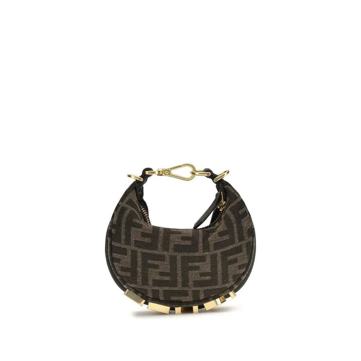 Fendi Sample Sale | Fendi Brown Polyamide Shoulder Bag - | Designer outlet