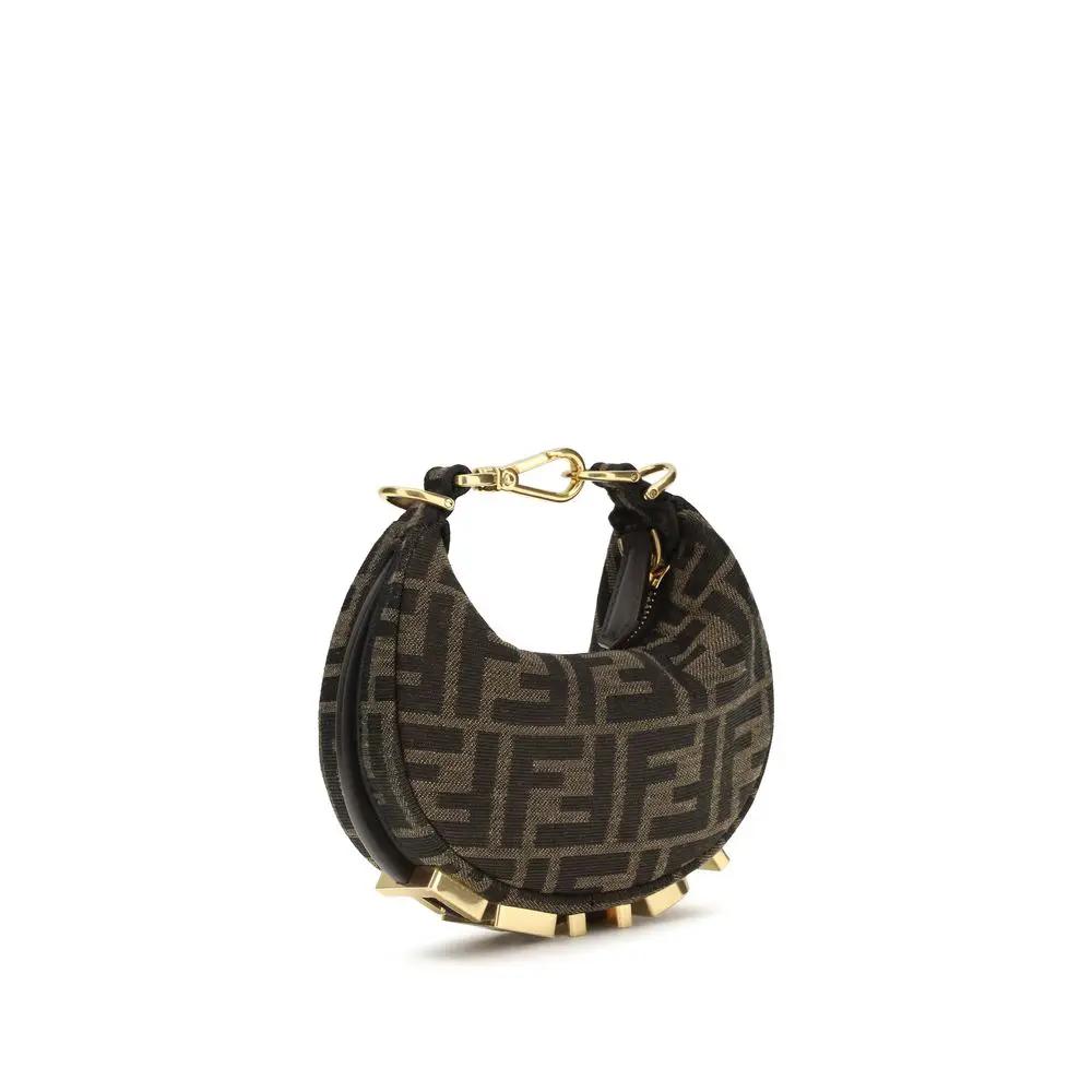 Fendi Sample Sale | Fendi Brown Polyamide Shoulder Bag - | Designer outlet