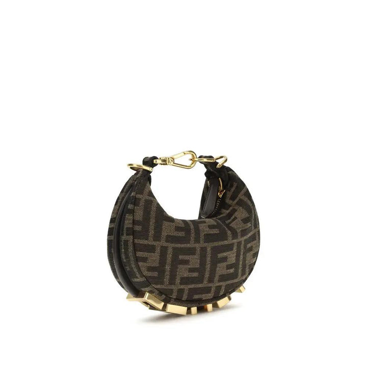 Fendi Sample Sale | Fendi Brown Polyamide Shoulder Bag - | Designer outlet