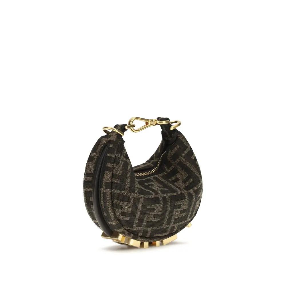 Fendi Sample Sale | Fendi Brown Polyamide Shoulder Bag - | Designer outlet