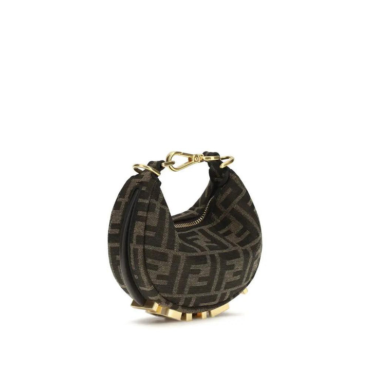 Fendi Sample Sale | Fendi Brown Polyamide Shoulder Bag - | Designer outlet