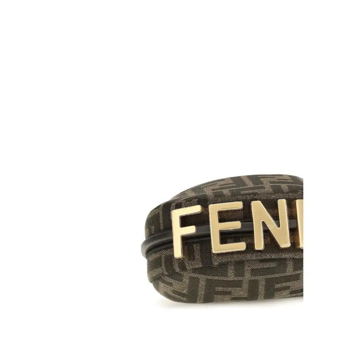 Fendi Sample Sale | Fendi Brown Polyamide Shoulder Bag - | Designer outlet