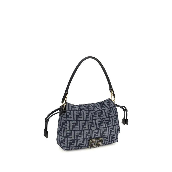 Fendi Sample Sale | Fendi Blue Cotton Shoulder Bag - | Designer outlet