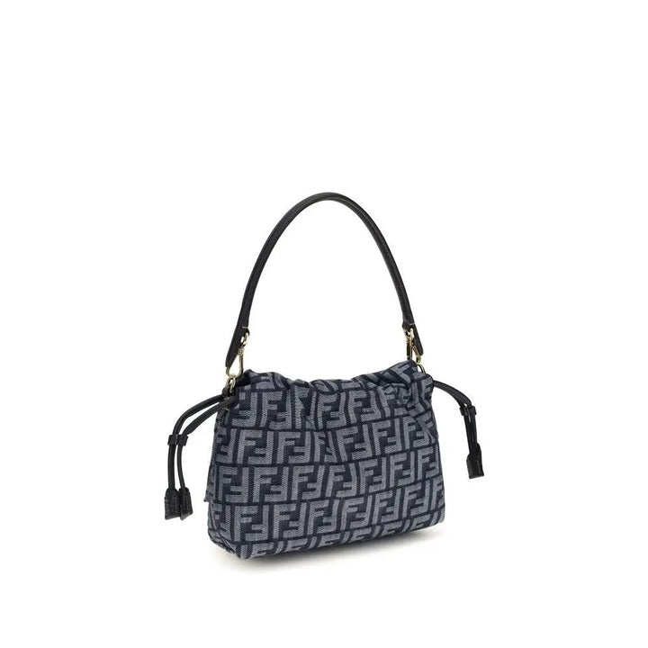 Fendi Sample Sale | Fendi Blue Cotton Shoulder Bag - | Designer outlet