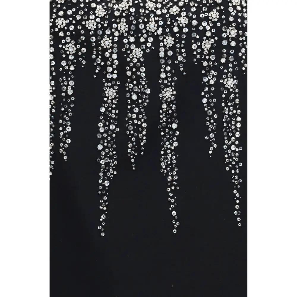 Valentino Garavani Sample Sale | Valentino Garavani Black Wool Oves Aries Cocktail Dress - | Designer outlet