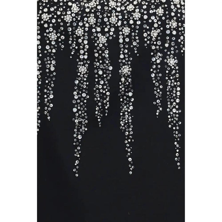 Valentino Garavani Sample Sale | Valentino Garavani Black Wool Oves Aries Cocktail Dress - | Designer outlet