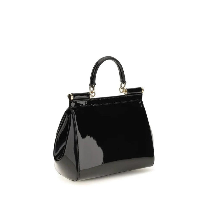 Dolce &amp; Gabbana Sample Sale | Dolce &amp; Gabbana Black Calf Leather Bos Taurus Shoulder Bag - | Designer outlet