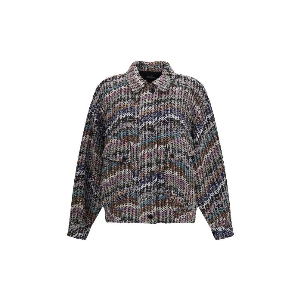 Missoni Sample Sale | Missoni Multicolor Fabric Full-Length Jacket - | Designer outlet