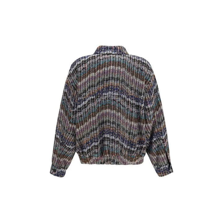 Missoni Sample Sale | Missoni Multicolor Fabric Full-Length Jacket - | Designer outlet