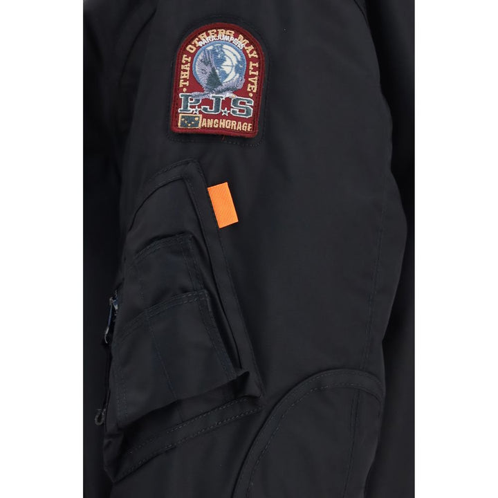 Parajumpers Sample Sale | Parajumpers Black Polyamide Bomber - | Designer outlet