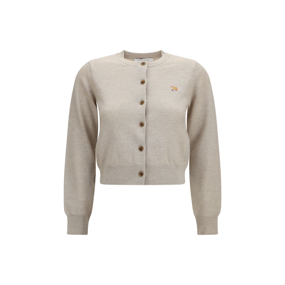 Maison Kitsuné Sample Sale | Maison Kitsuné Beige Cotton Cardigan - | Designer outlet