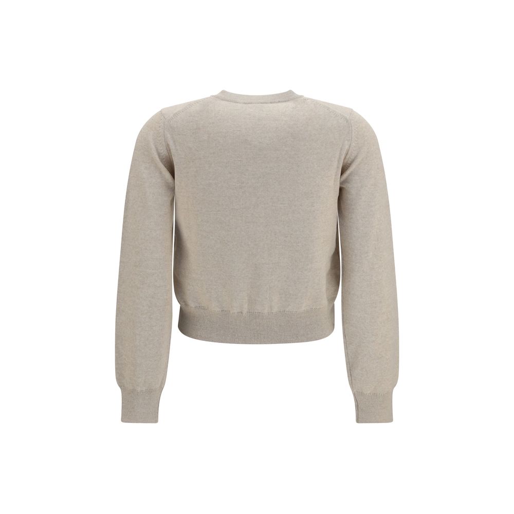 Maison Kitsuné Sample Sale | Maison Kitsuné Beige Cotton Cardigan - | Designer outlet