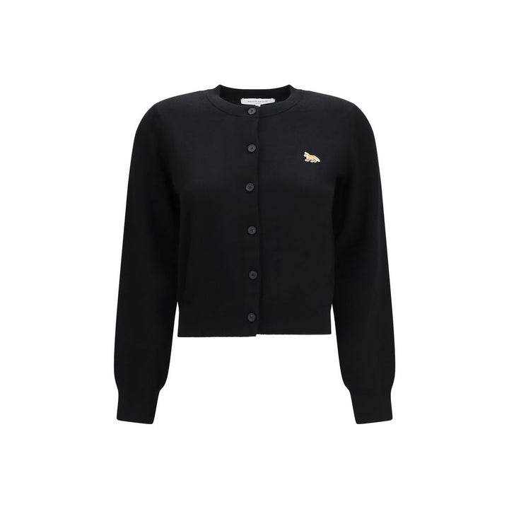 Maison Kitsuné Sample Sale | Maison Kitsuné Black Cotton Cardigan - | Designer outlet
