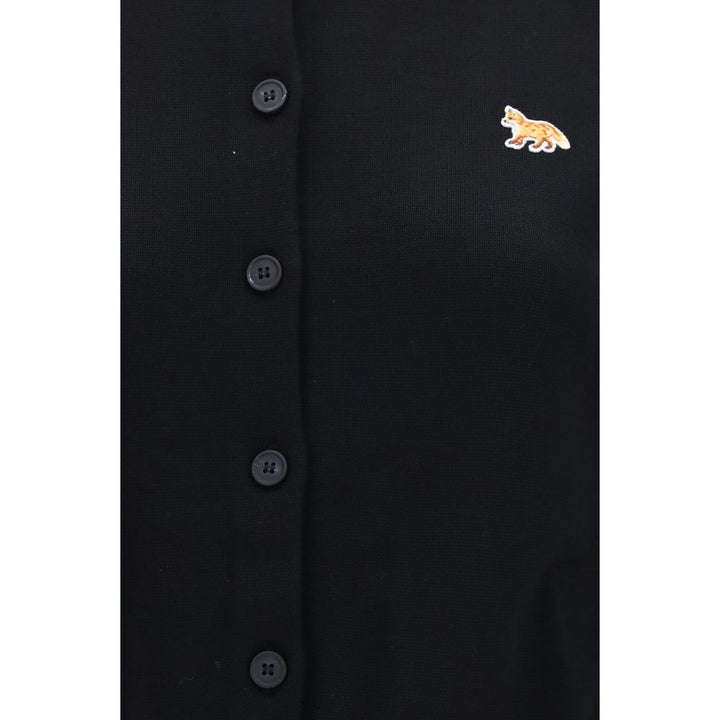 Maison Kitsuné Sample Sale | Maison Kitsuné Black Cotton Cardigan - | Designer outlet