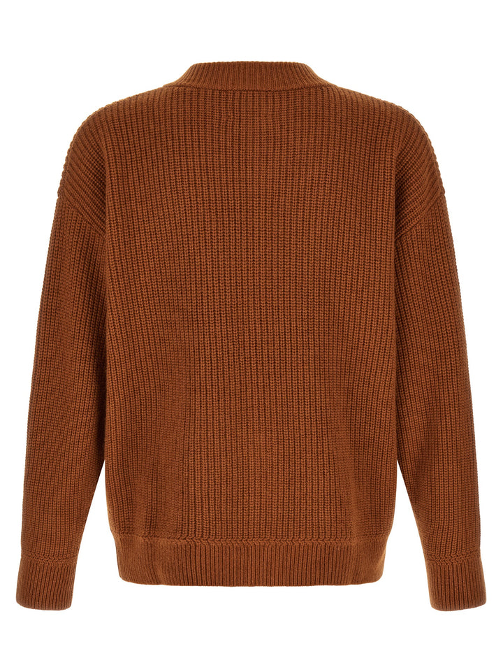 Isabel Marant Sample Sale | Isabel Marant Brown Merino Wool Cardigan - | Designer outlet