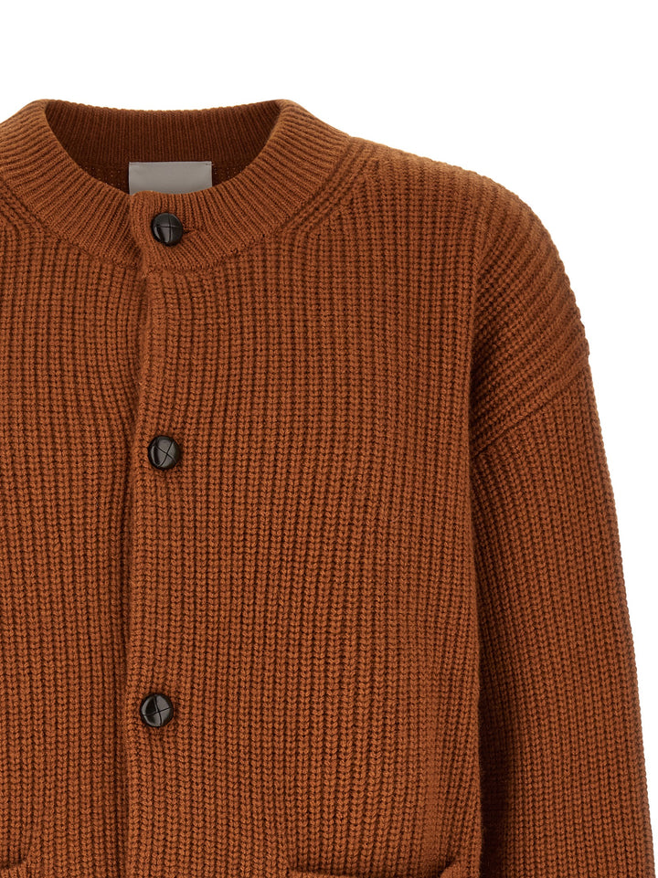 Isabel Marant Sample Sale | Isabel Marant Brown Merino Wool Cardigan - | Designer outlet