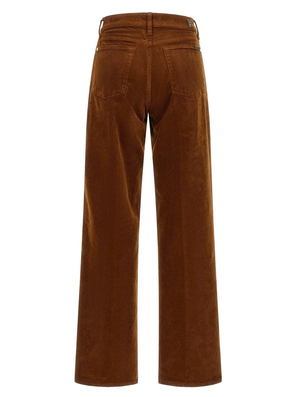 7 For All Mankind Sample Sale | 7 For All Mankind Brown Cotton Casual Pants - | Designer outlet