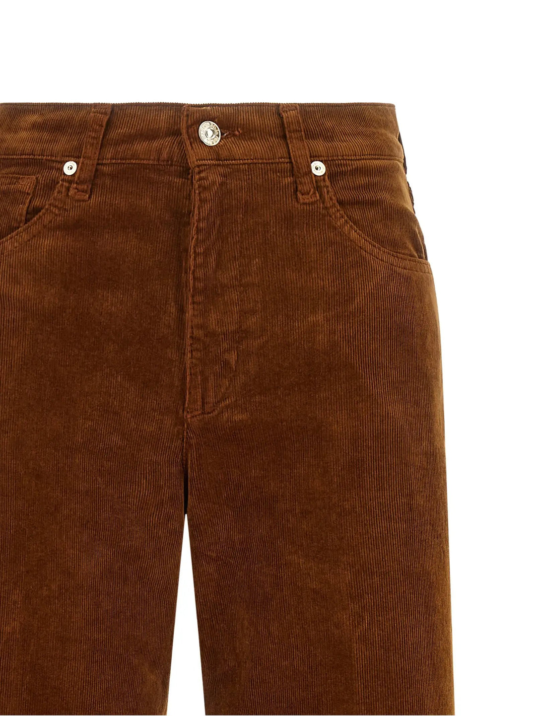 7 For All Mankind Sample Sale | 7 For All Mankind Brown Cotton Casual Pants - | Designer outlet