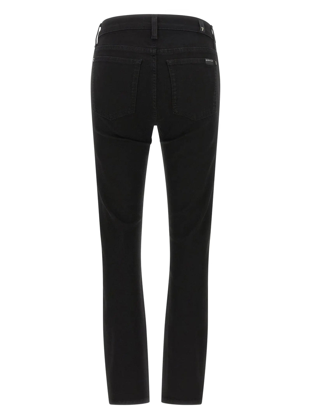 7 For All Mankind Sample Sale | 7 For All Mankind Black Cotton Skinny Jeans - | Designer outlet