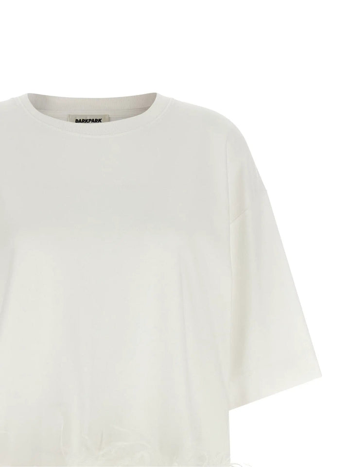 Darkpark Sample Sale | Darkpark White Cotton T-Shirt - | Designer outlet