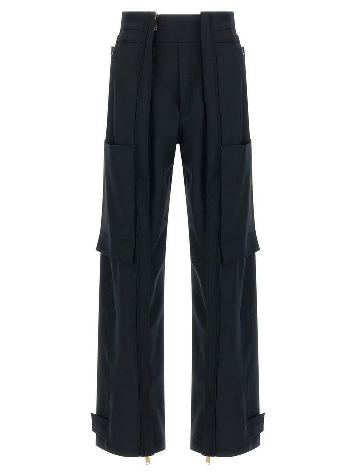 Darkpark Sample Sale | Darkpark Blue Polyester Cargo Pants - | Designer outlet