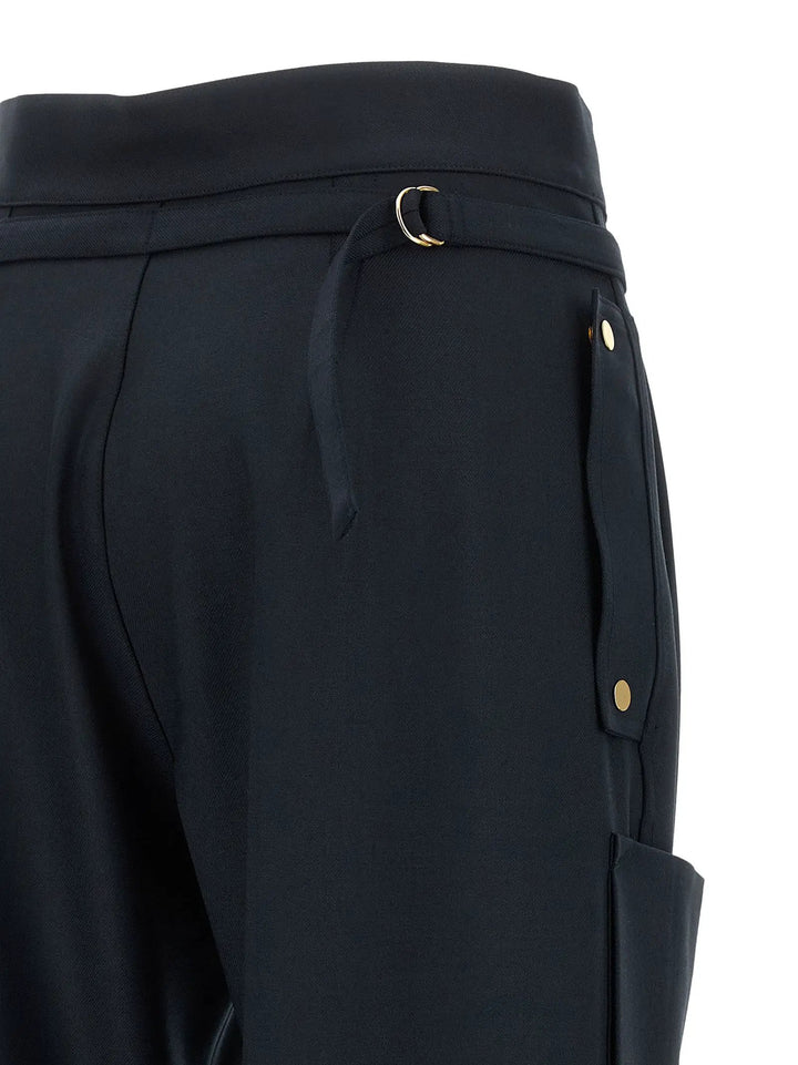 Darkpark Sample Sale | Darkpark Blue Polyester Cargo Pants - | Designer outlet
