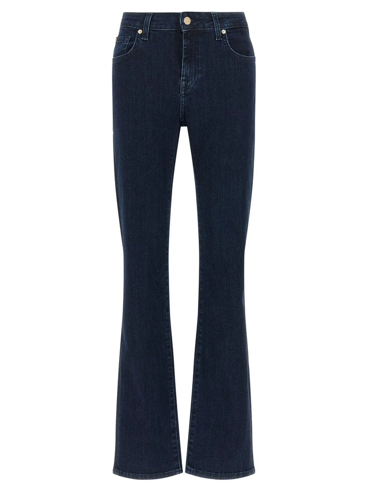 7 For All Mankind Sample Sale | 7 For All Mankind Blue Cotton Bootcut Jeans - | Designer outlet