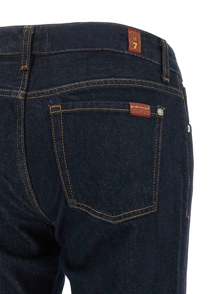 7 For All Mankind Sample Sale | 7 For All Mankind Blue Cotton Bootcut Jeans - | Designer outlet