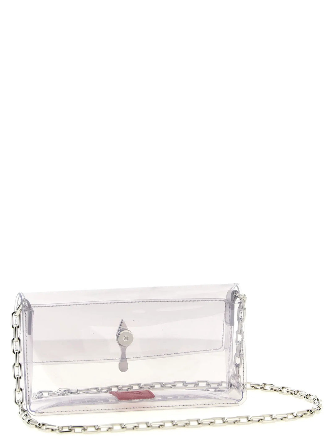 Christian Louboutin Sample Sale | Christian Louboutin Silver Pvc Clutch Bag - | Designer outlet
