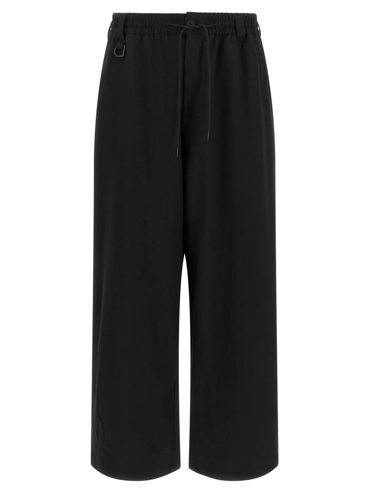 Y-3 Sample Sale | Y-3 Black Wool Casual Pants - | Designer outlet