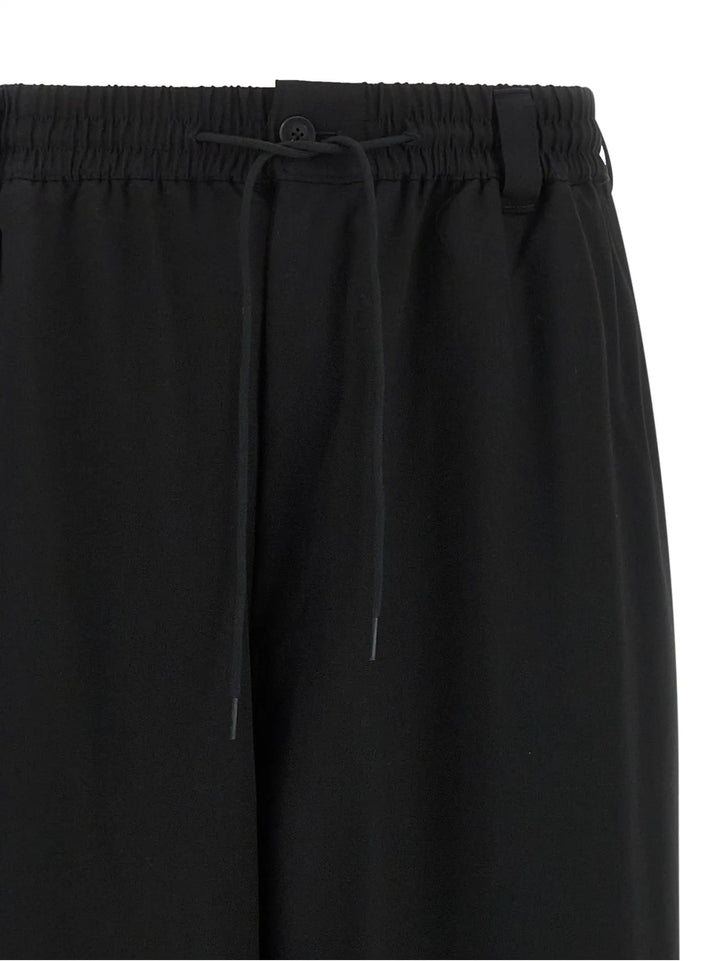 Y-3 Sample Sale | Y-3 Black Wool Casual Pants - | Designer outlet