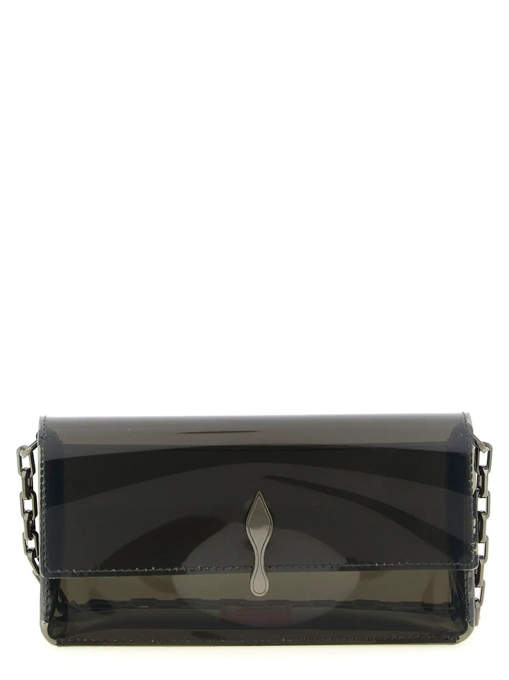 Christian Louboutin Sample Sale | Christian Louboutin Black Pvc Clutch Bag - | Designer outlet